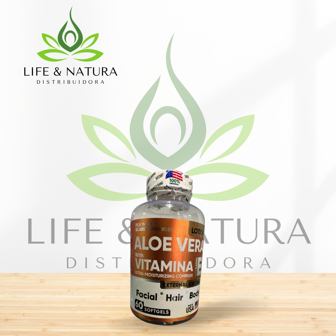🌿 Aloe Vera con Vitamina E Facial X 60 ✨