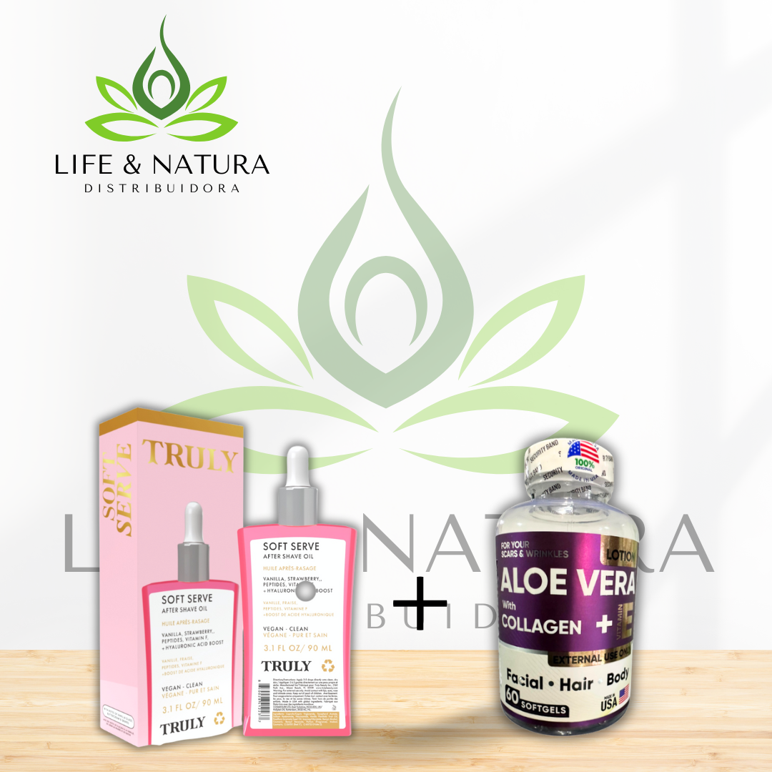 🌿 Truly Facial Aloe Vera + Colágeno