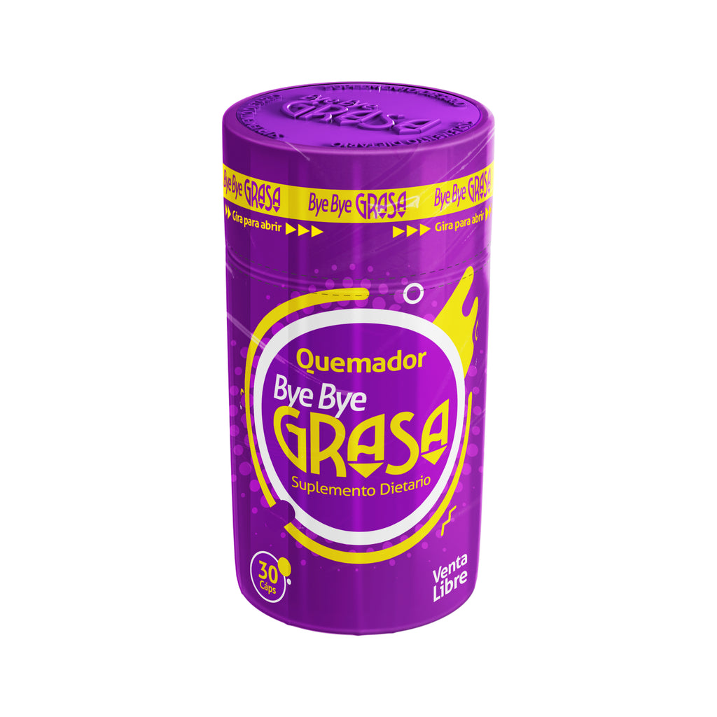 BYE BYE GRASA – El Quemador que Revoluciona tu Metabolismo 💥